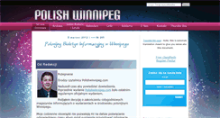 Desktop Screenshot of polishwinnipeg.com